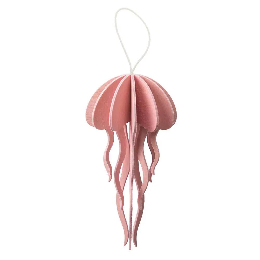 Lovi 3D Puzzle Decor Jellyfish 12cm Light Pink